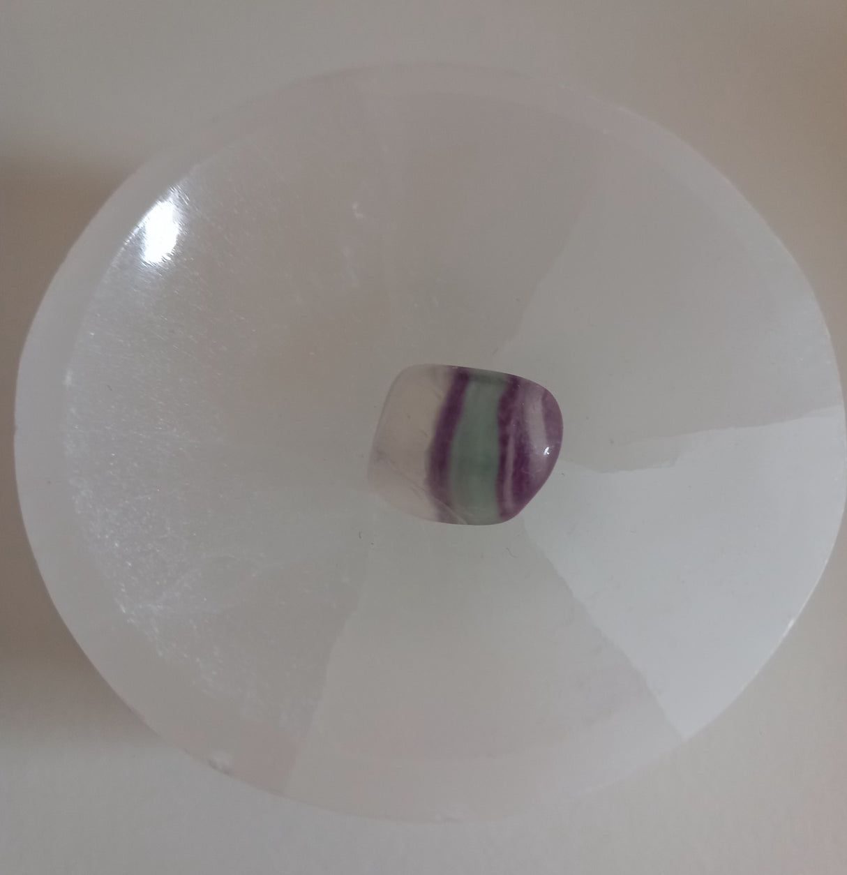 Fluorite tumbled Stone