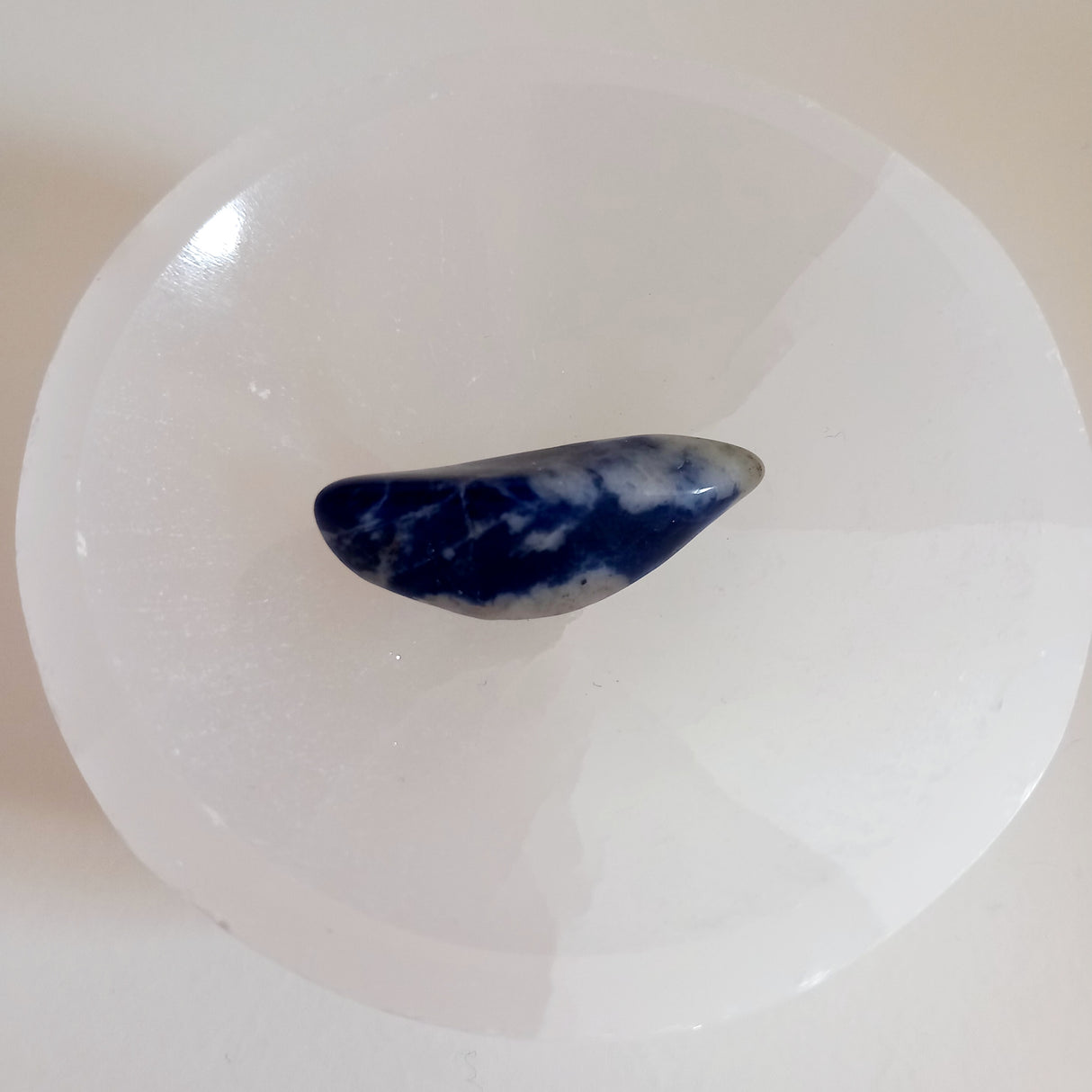 Sodalite polished tumbled stone