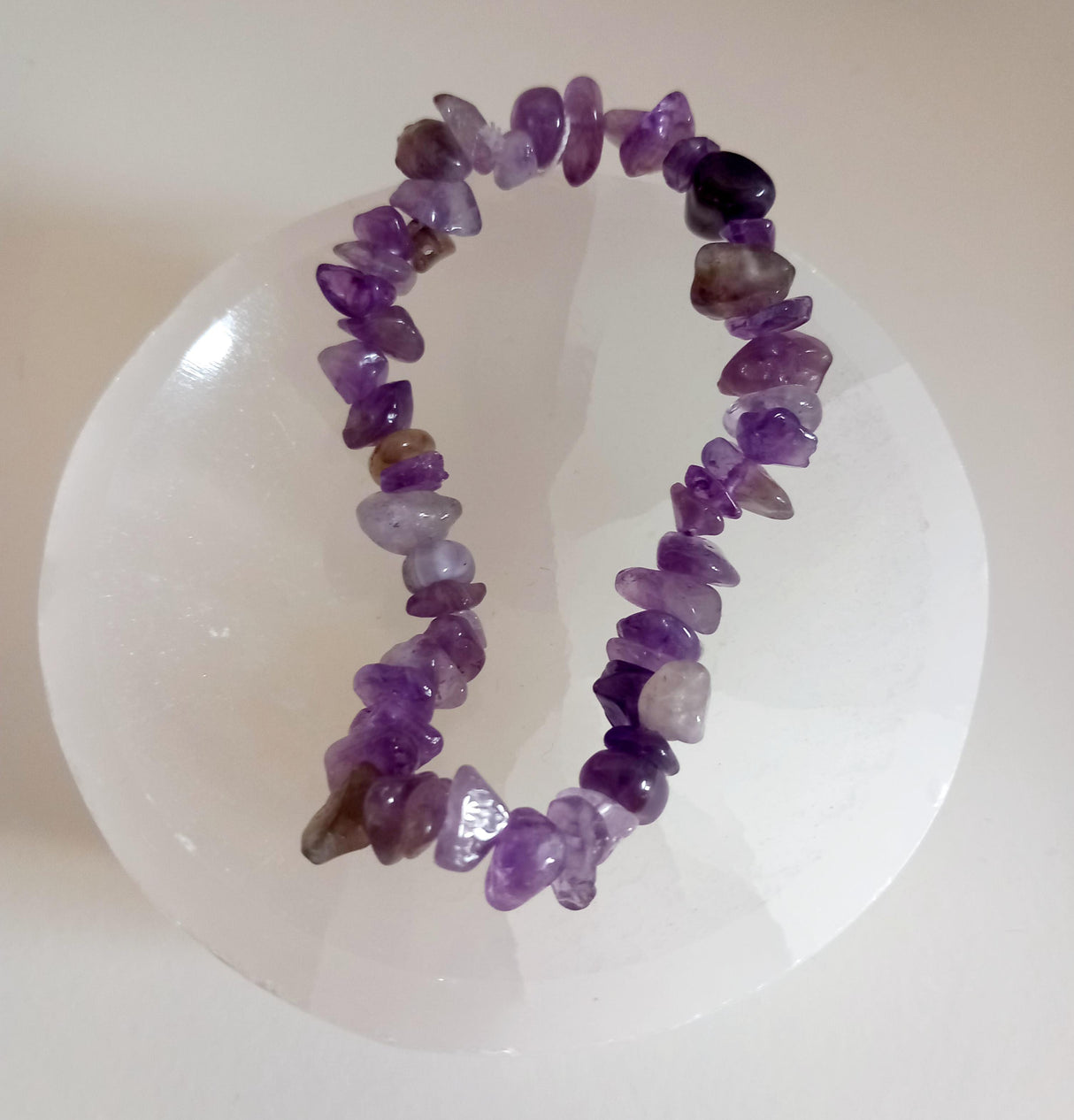 Amethyst (chip) bracelet